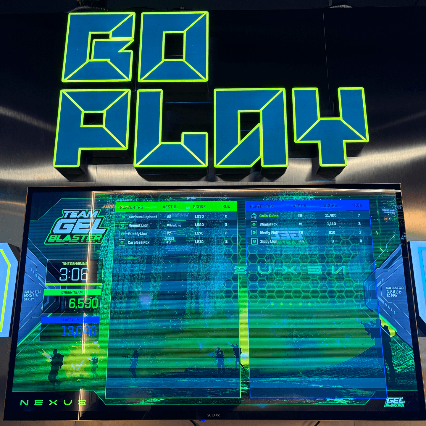 REAL TIME LEADERBOARD