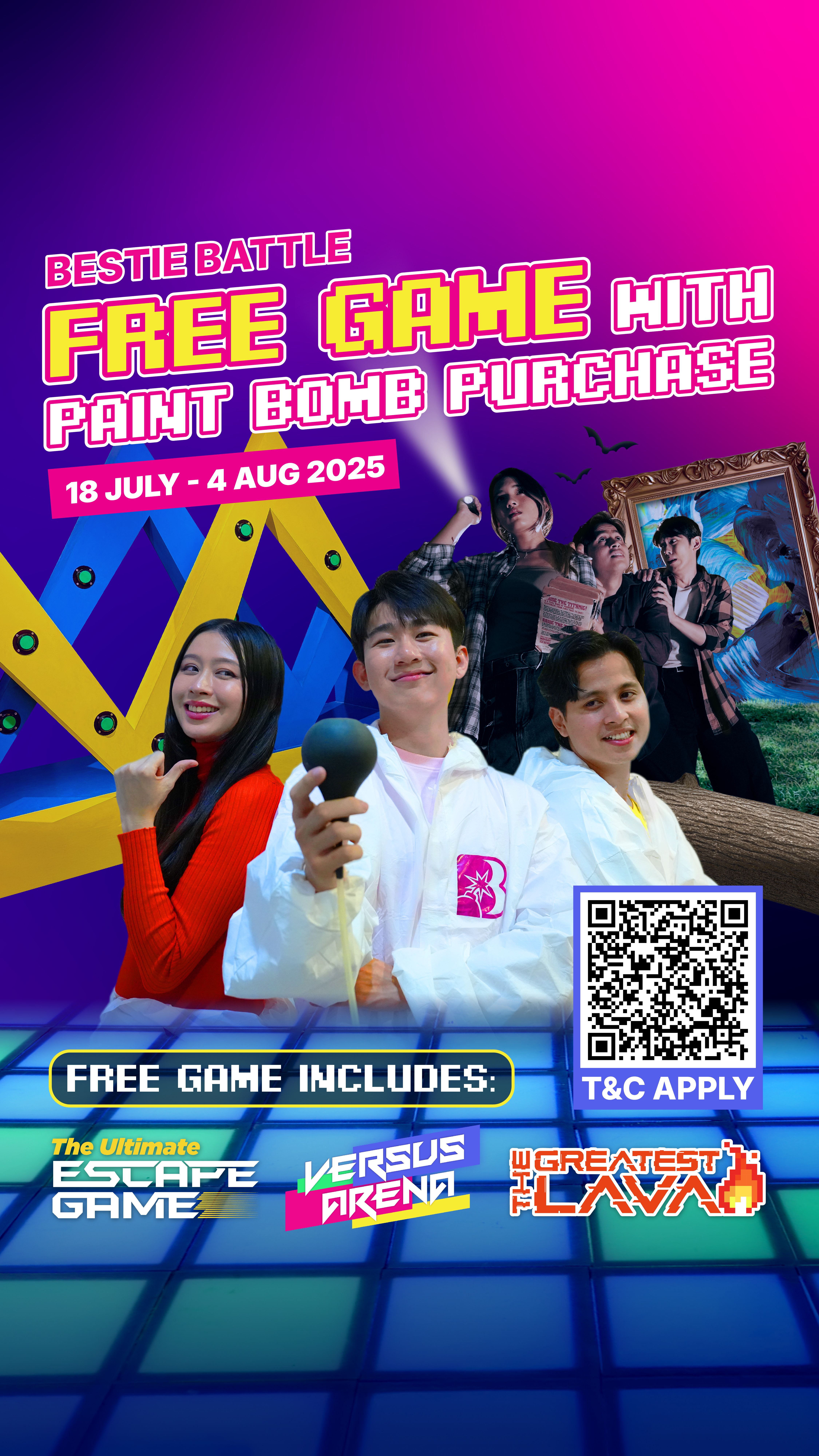 Bestie Battle: FREE Game On Us!